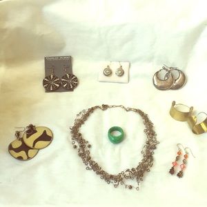 $20/pc Hip jewelry, earrings, rings, necklace!!